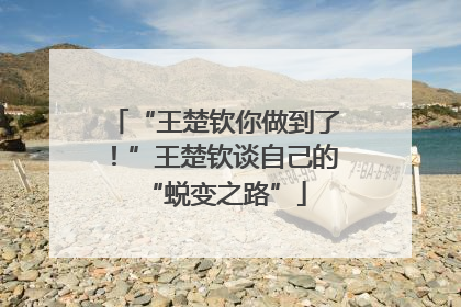 “王楚钦你做到了！”王楚钦谈自己的“蜕变之路”