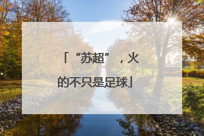 “苏超”，火的不只是足球