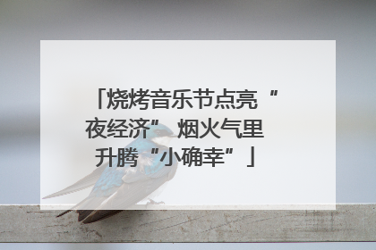 烧烤音乐节点亮“夜经济” 烟火气里升腾“小确幸”