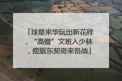 球星来华玩出新花样，“高僧”文班入少林，瘦版东契奇来备战
