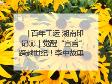 百年工运 湖南印记⑧｜觉醒“宣言”跨越世纪！李中故里的红色陈列