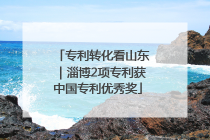 专利转化看山东｜淄博2项专利获中国专利优秀奖
