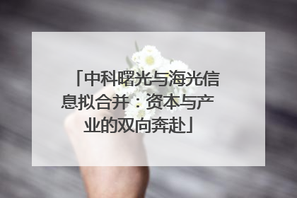 中科曙光与海光信息拟合并：资本与产业的双向奔赴