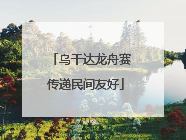乌干达龙舟赛传递民间友好