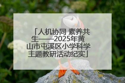 人机协同 素养共生——2025年黄山市屯溪区小学科学主题教研活动纪实