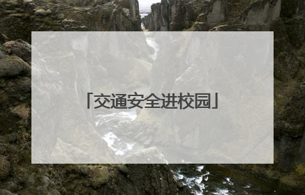 交通安全进校园