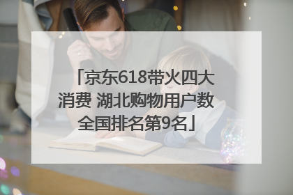 京东618带火四大消费 湖北购物用户数全国排名第9名