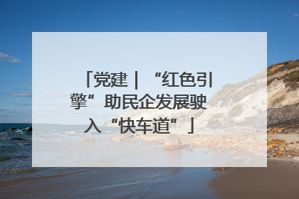 党建｜“红色引擎”助民企发展驶入“快车道”