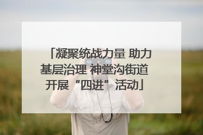 凝聚统战力量 助力基层治理 神堂沟街道开展“四进”活动