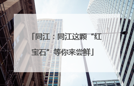 同江：同江这颗“红宝石”等你来尝鲜