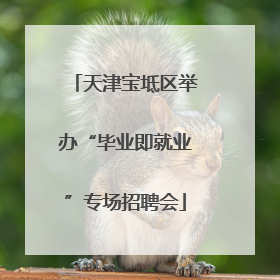 天津宝坻区举办“毕业即就业”专场招聘会