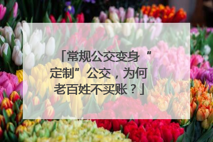常规公交变身“定制”公交，为何老百姓不买账？