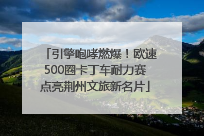 引擎咆哮燃爆！欧速500圈卡丁车耐力赛点亮荆州文旅新名片