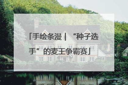 手绘条漫｜“种子选手”的麦王争霸赛