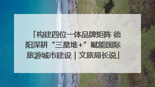 构建四位一体品牌矩阵 德阳深耕“三星堆+”赋能国际旅游城市建设｜文旅局长说