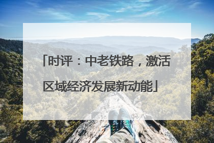 时评：中老铁路，激活区域经济发展新动能