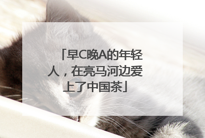 早C晚A的年轻人，在亮马河边爱上了中国茶