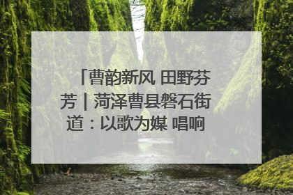 曹韵新风 田野芬芳｜菏泽曹县磐石街道：以歌为媒 唱响乡土“新歌声”