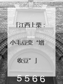 江西上栗：小毛豆变“增收豆”