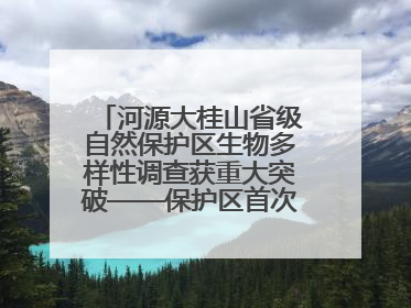 河源大桂山省级自然保护区生物多样性调查获重大突破——保护区首次发现珍稀名贵野生干巴菌与钝尾两头蛇