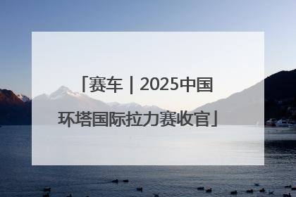 赛车｜2025中国环塔国际拉力赛收官