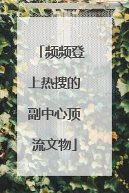 频频登上热搜的副中心顶流文物