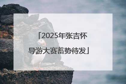 2025年张吉怀导游大赛蓄势待发