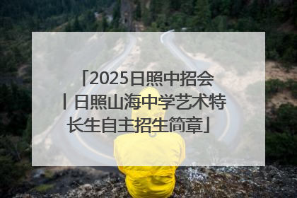 2025日照中招会丨日照山海中学艺术特长生自主招生简章