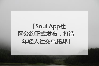 Soul App社区公约正式发布，打造年轻人社交乌托邦